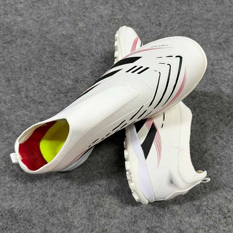 Botas de fútbol, para entrenamiento en interiores, antideslizantes, ultraligeras