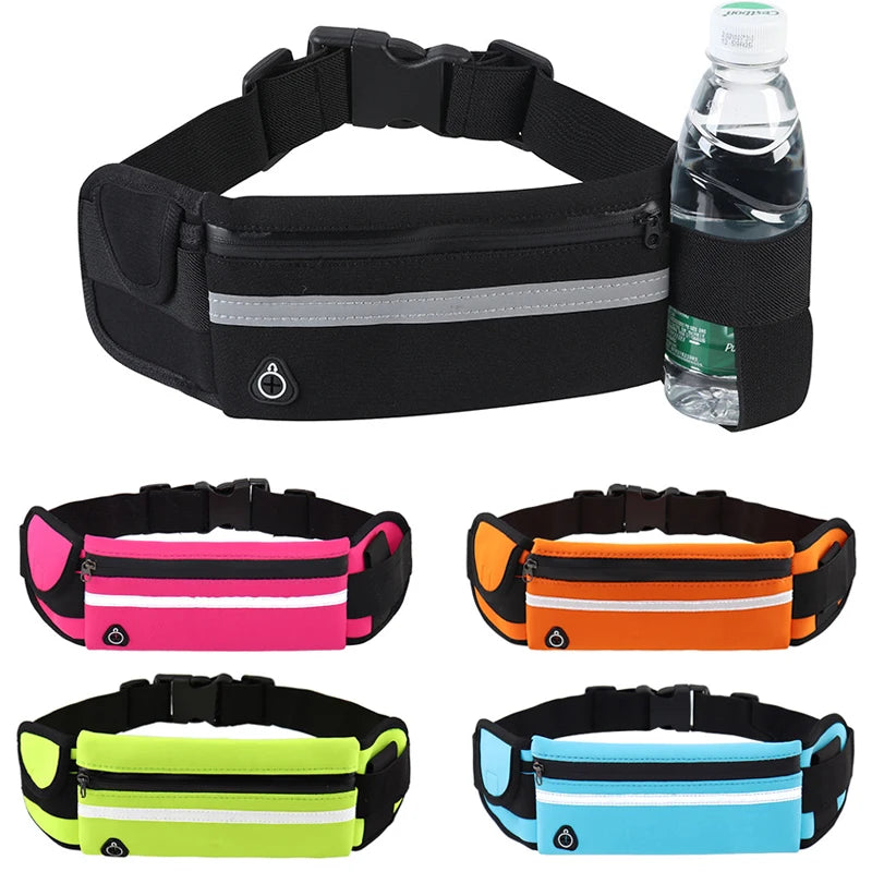 Riñonera deportiva para correr, para mujer, para hombre, para teléfono móvil, para gimnasio, correr, trotar, ciclismo