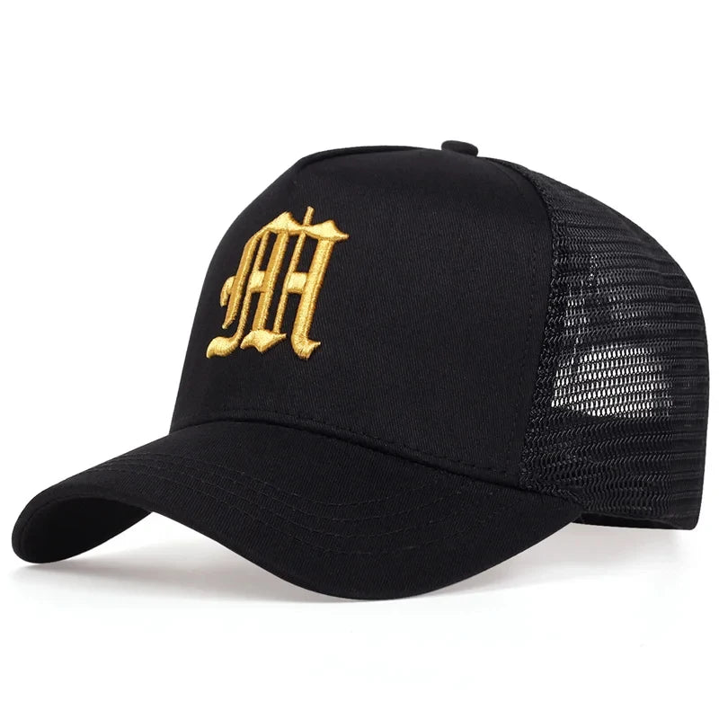 Gorras con bordado de letras Unisex, sombreros informales ajustables para exteriores