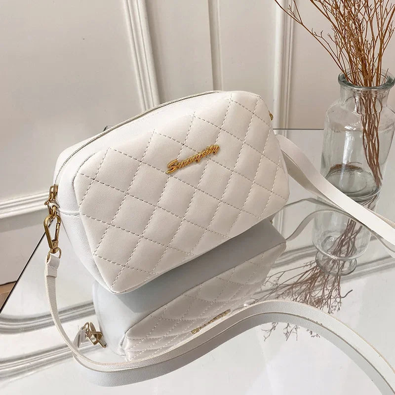 Bolso pequeño con borlas para mujer, bolso con bordado de hombro para mujer, bolso cruzado con cadena a la moda para mujer.