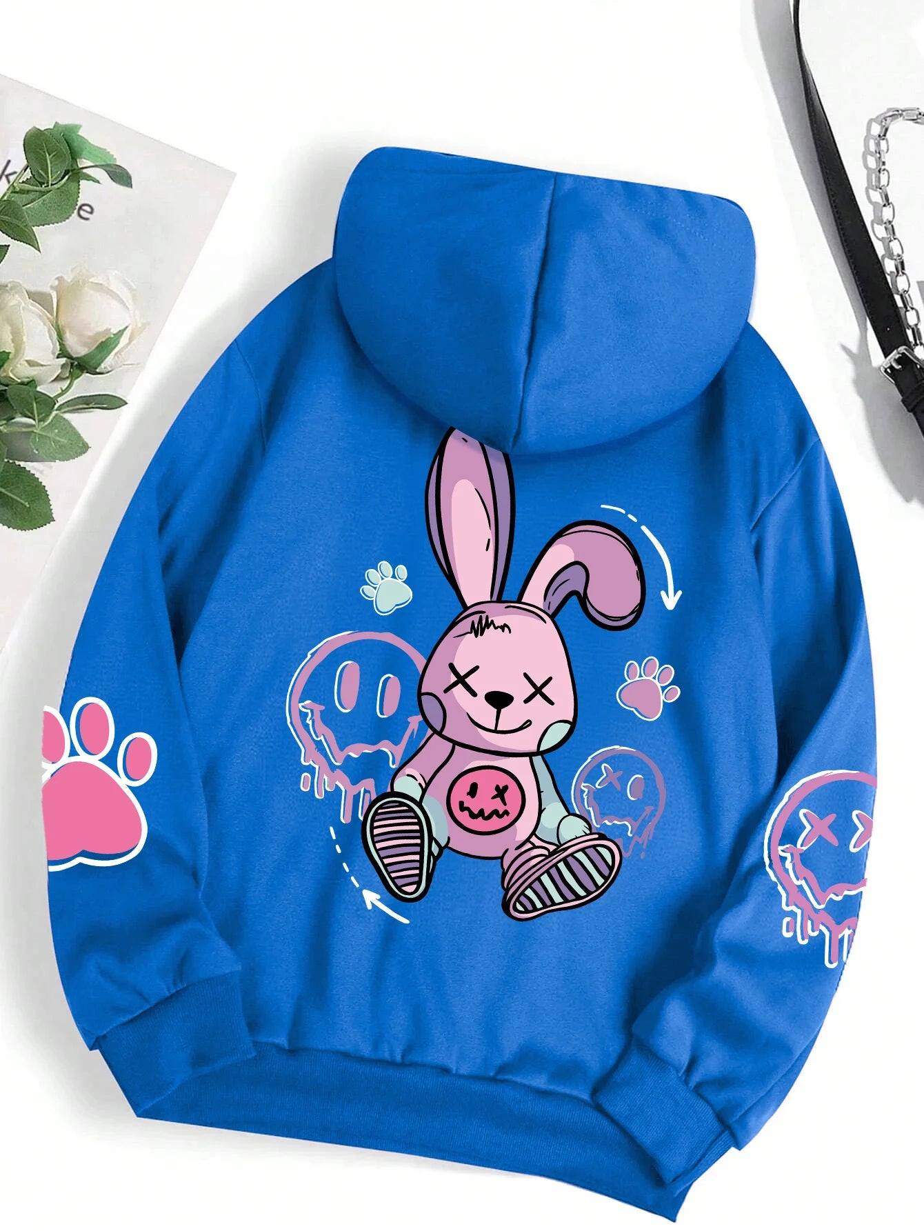 Sudaderas con capucha mujer moda Sudadera con capucha de gran tamaño suelta nuevas sudaderas otoño ropa de lana cálida