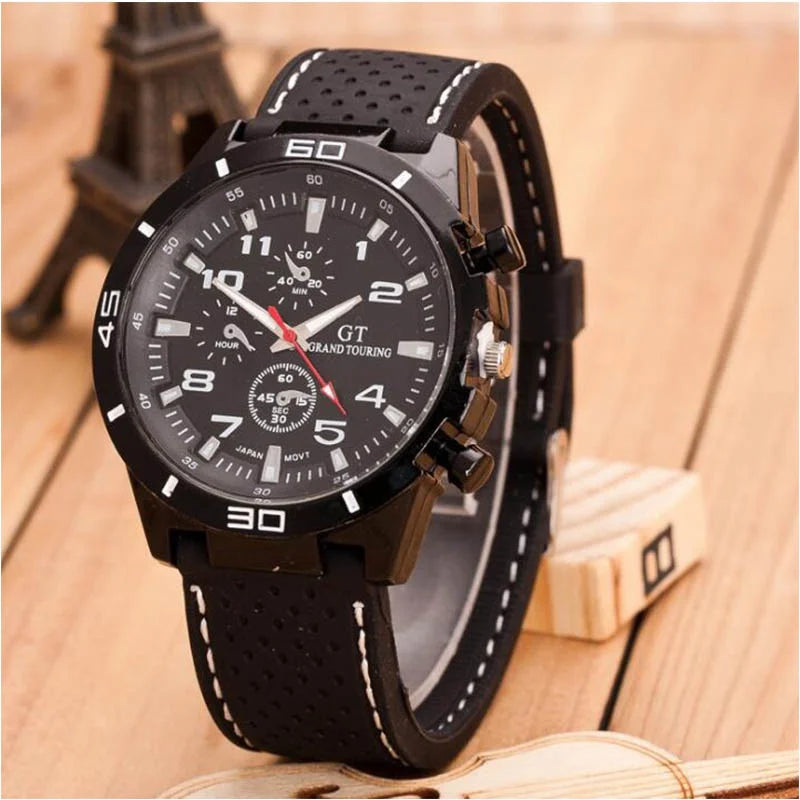Reloj De Moda Masculino Silicone a prueba de agua