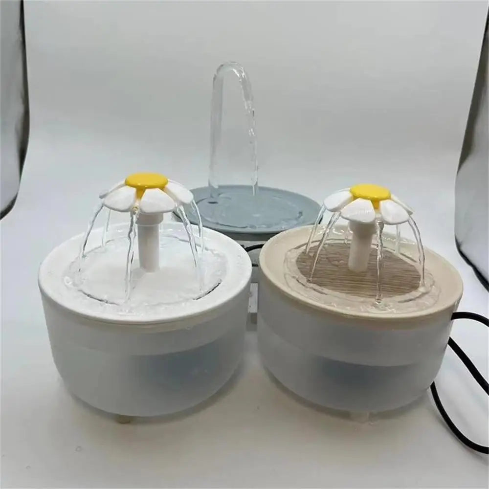 Bebedero eléctrico silencioso para gatos con filtro automático y USB de 1200 ml, bebedero con filtro y recirculación para gatos.