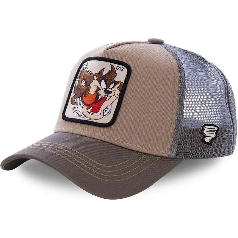 Gorra de béisbol de dibujos animados de moda
