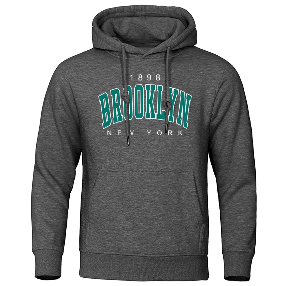 Sudadera con capucha estampada para hombre, ropa creativa con cuello redondo, sudadera de gran tamaño a la moda, Sudadera con capucha de cuello redondo a la moda para hombre