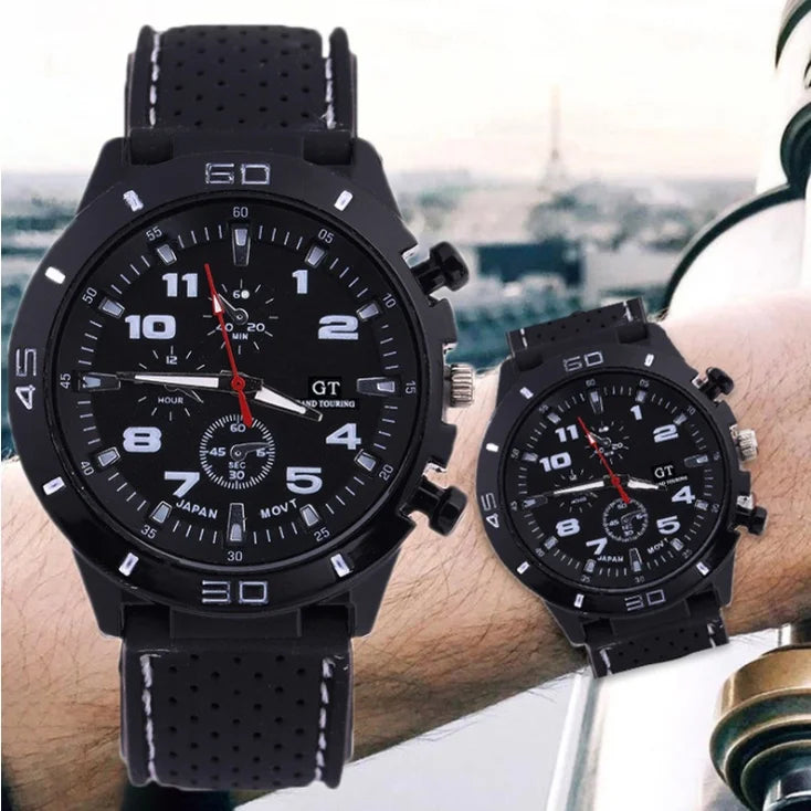 Reloj De Moda Masculino Silicone a prueba de agua