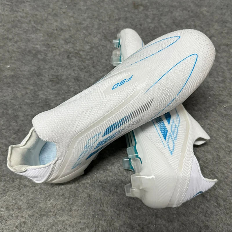 Botas de fútbol para hombre y mujer, originales, con tacos, para entrenamiento en interiores, antideslizantes, ultraligeras, FG/TF