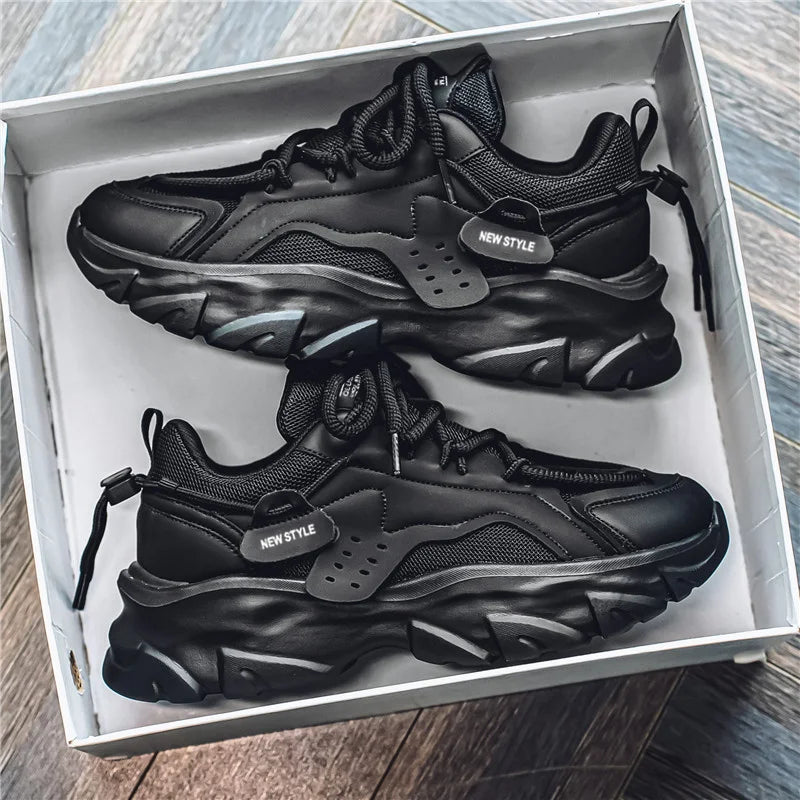 Zapatos de hombre para primavera y verano, de malla, transpirables, informales, deportivos y para correr