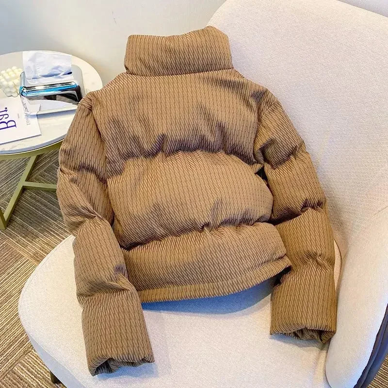 veste matelassée, hauts chauds, manteau décontracté ample, vêtements d'hiver, mode, nouveau