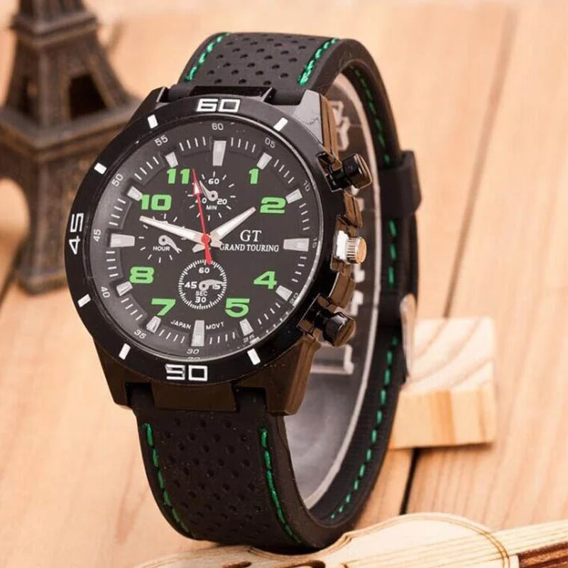 Reloj De Moda Masculino Silicone a prueba de agua
