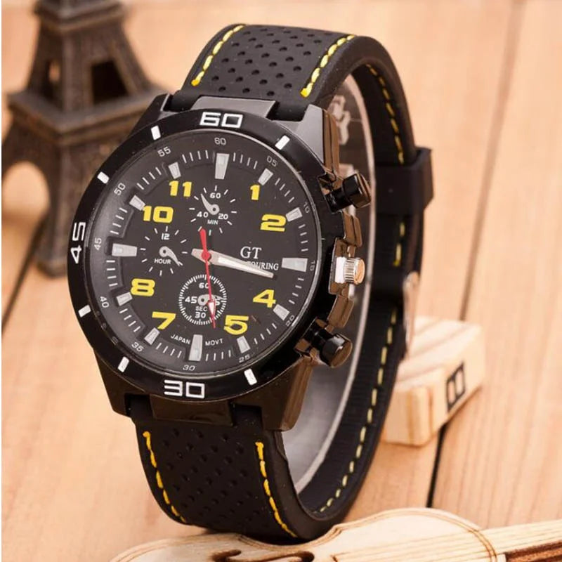 Reloj De Moda Masculino Silicone a prueba de agua