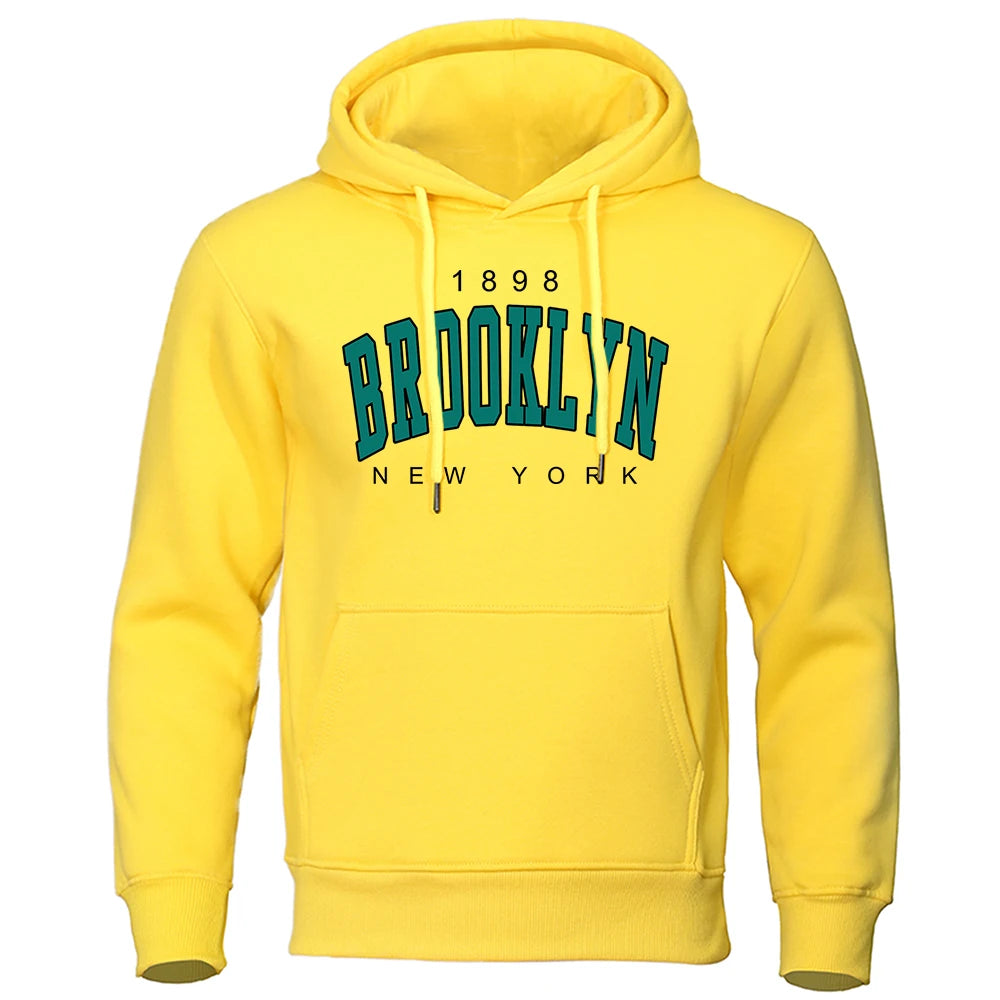 Sudadera con capucha estampada para hombre, ropa creativa con cuello redondo, sudadera de gran tamaño a la moda, Sudadera con capucha de cuello redondo a la moda para hombre