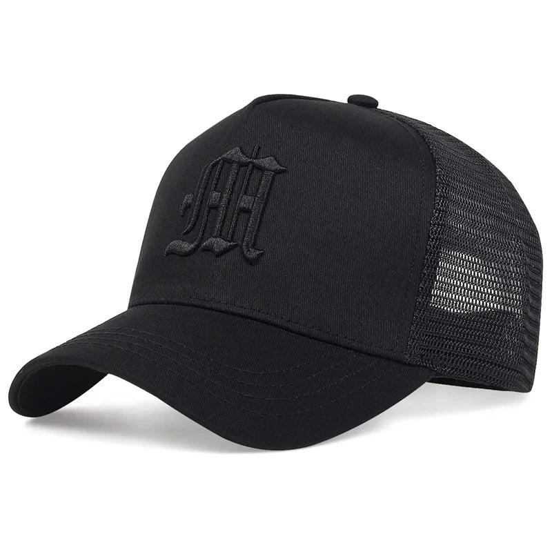Gorras con bordado de letras Unisex, sombreros informales ajustables para exteriores