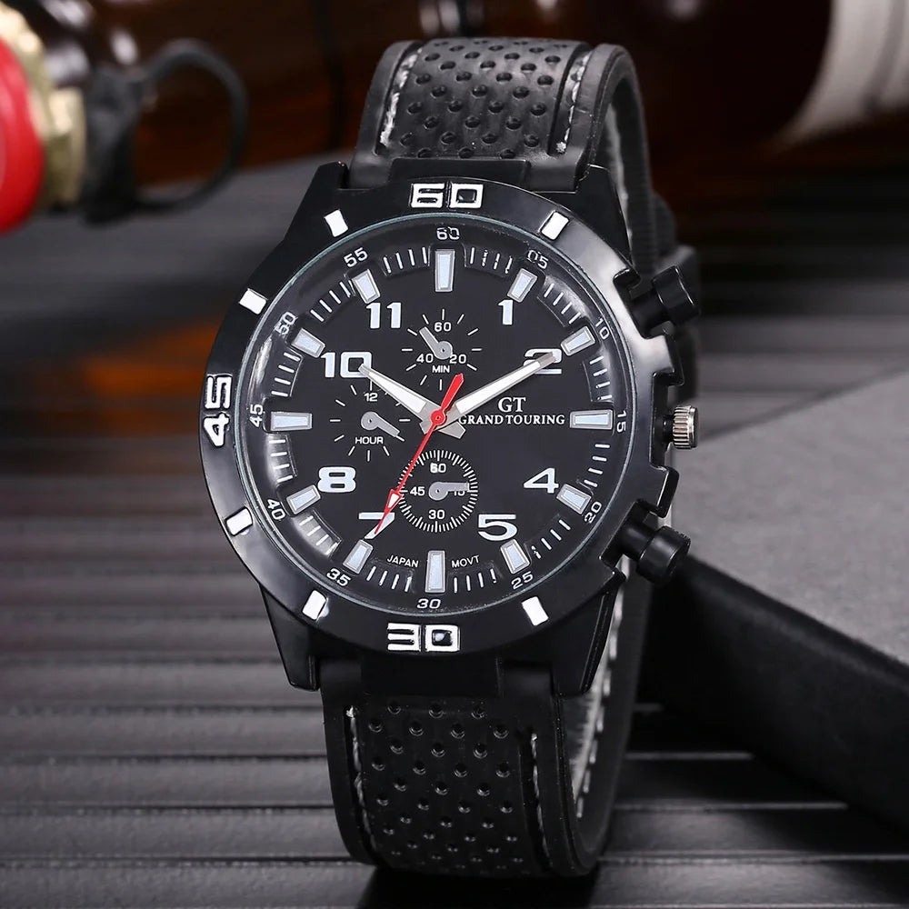 Reloj De Moda Masculino Silicone a prueba de agua