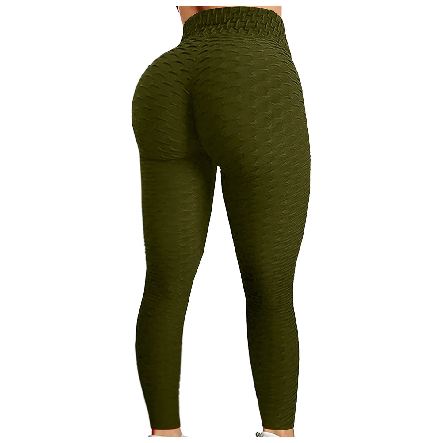 Mallas de Yoga para mujer, pantalones ajustados de cintura alta para correr, deportes de realce, gimnasio, secado rápido, trotar, correr, entrenamiento femenino, pantalones largos