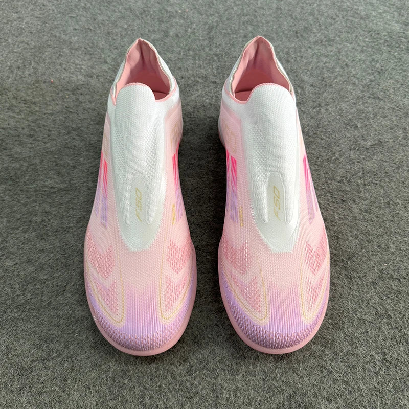 Botas de fútbol para hombre y mujer, originales, con tacos, para entrenamiento en interiores, antideslizantes, ultraligeras, FG/TF