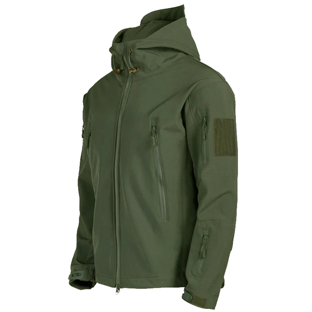 Chaqueta para Hombres Táctica a prueba de viento chaqueta impermeable hombre