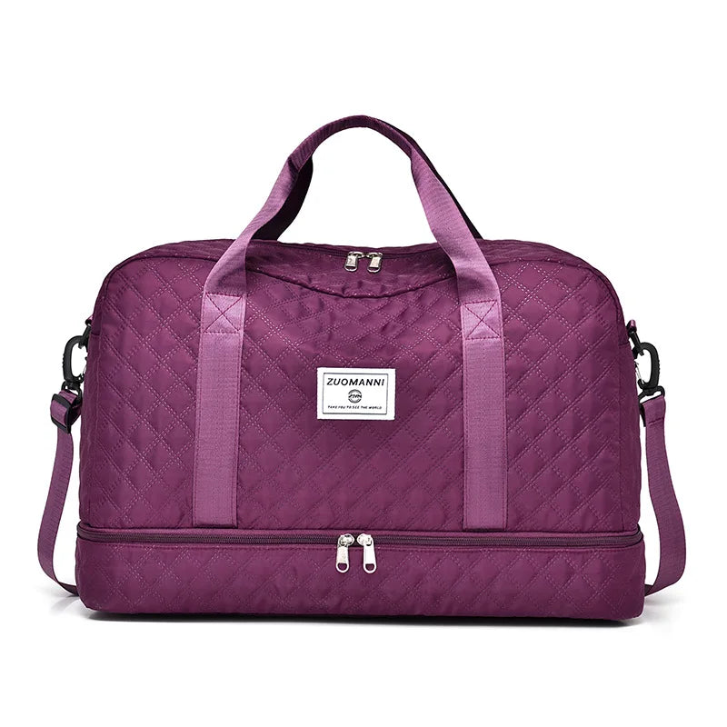 Bolsa de equipaje ligera, bolsa de viaje de gran capacidad, bolsa de gimnasio