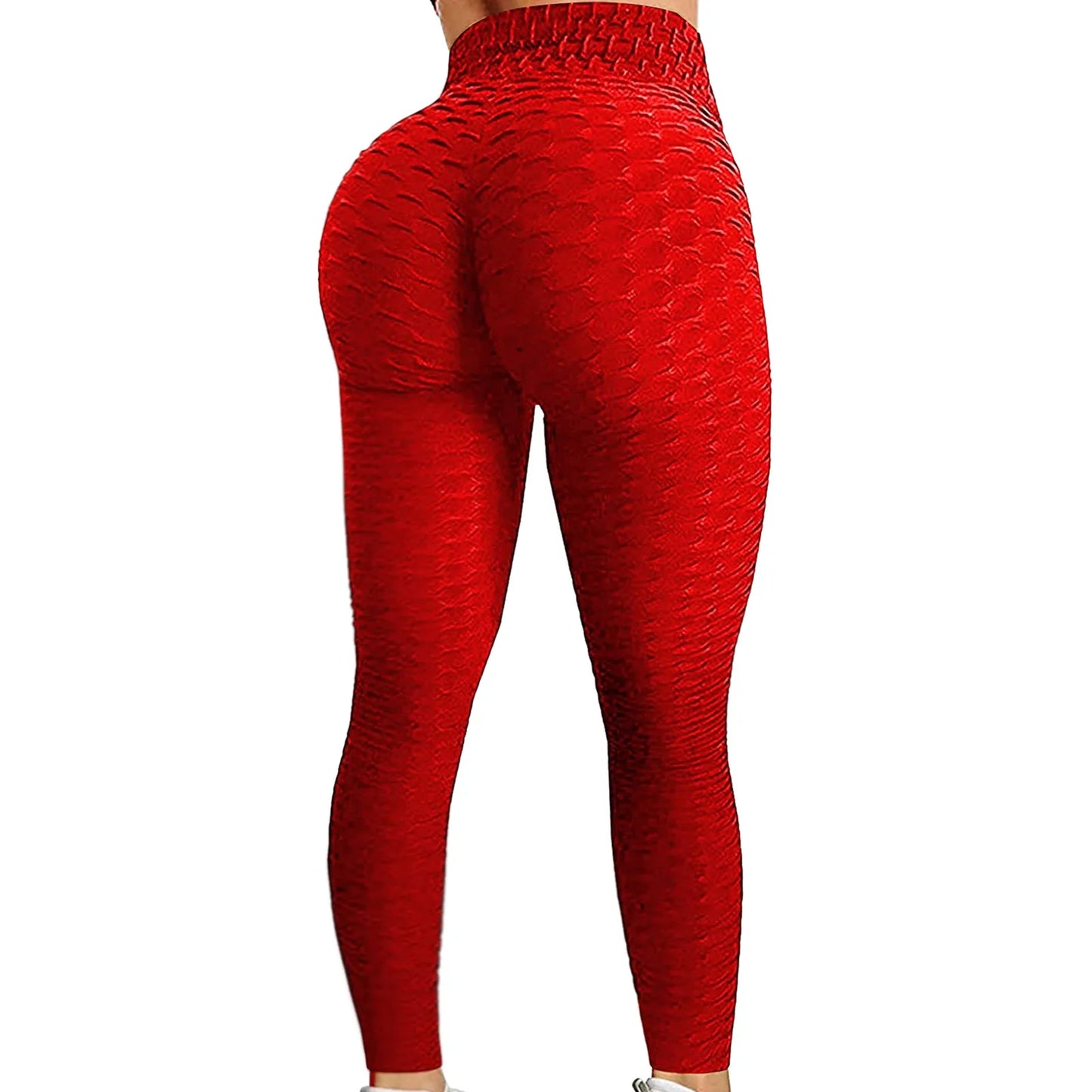 Mallas de Yoga para mujer, pantalones ajustados de cintura alta para correr, deportes de realce, gimnasio, secado rápido, trotar, correr, entrenamiento femenino, pantalones largos
