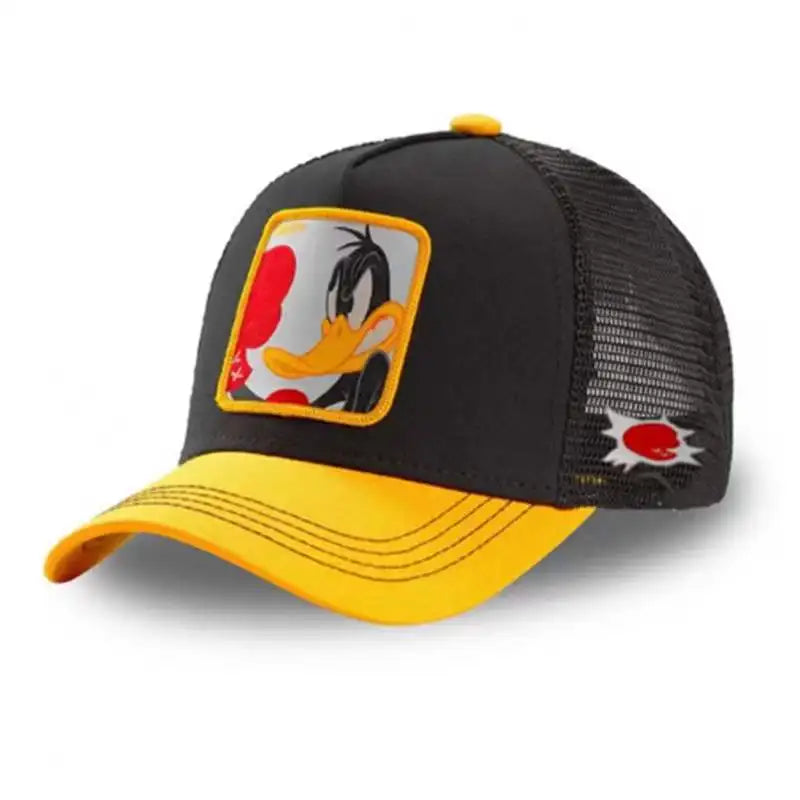 Gorra de béisbol de dibujos animados de moda