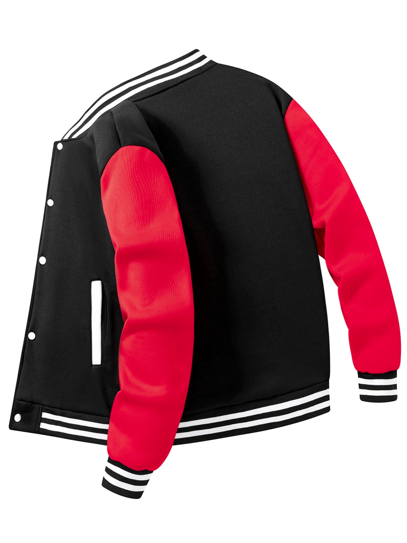 chaqueta de uniforme de béisbol clásico hombres calle gótica Punk Casual ropa informal suelta