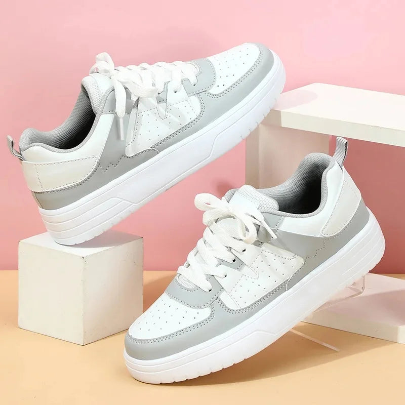 35,36,37 Zapatillas estilo mujer cómodas para exteriores, informales, con suela gruesa y suave, estilo moderno, transpirables, versión mejorada.