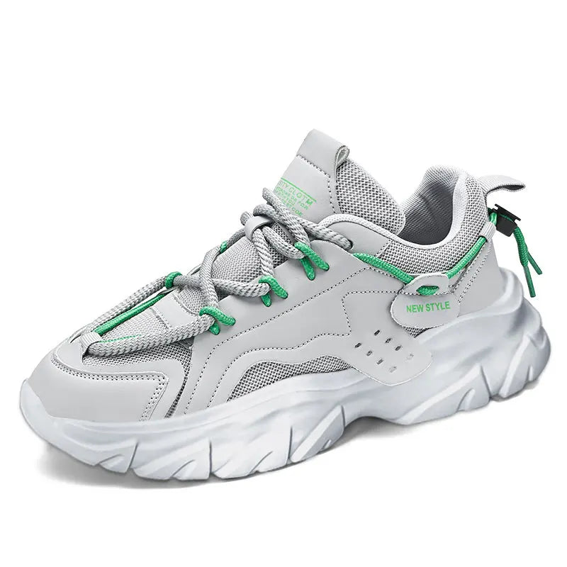 Zapatos de hombre para primavera y verano, de malla, transpirables, informales, deportivos y para correr
