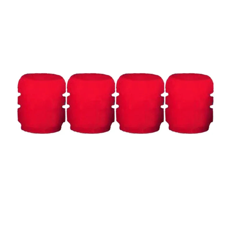 Tapones de válvula luminosos fluorescentes de noche para neumáticos de coche, decoración brillante para motocicletas y bicicletas, boquillas para neumáticos, accesorios para coche.