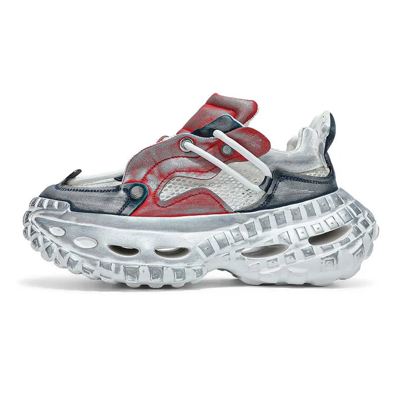 zapatos casuales retro para hombre, cómodos de uso universal,tambien a prueba de golpes para correr al aire libre, entrenamiento físico, zapatillas deportivas