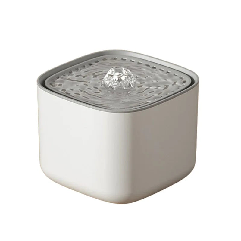 Fuente de agua para mascotas de 3 l , bebedero automático de inducción con circulación y filtro para gatos, dispensador de agua eléctrico silencioso con USB.