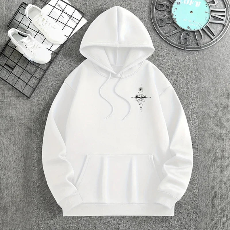 Sudaderas con capucha para hombre, sudaderas con capucha de manga larga de alta calidad, tops deportivos informales para primavera y otoño, ropa para hombre
