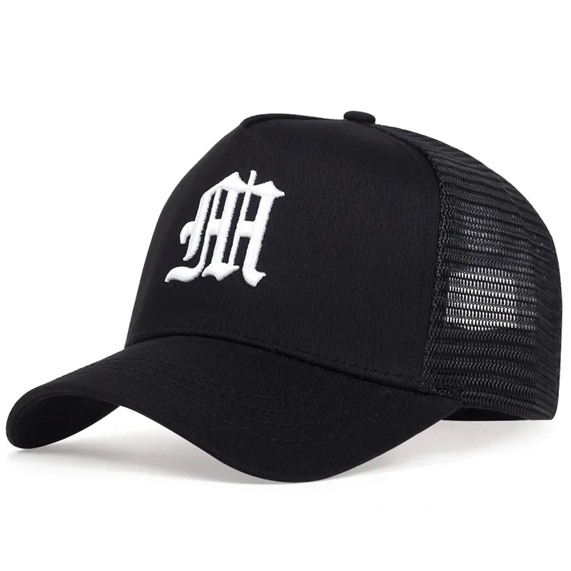 Gorras con bordado de letras Unisex, sombreros informales ajustables para exteriores