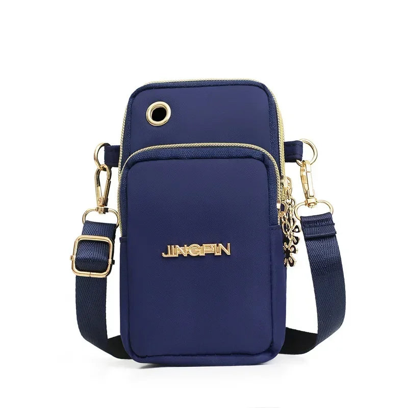 Bolso para teléfono móvil, minibolso de moda, monedero para colgar en el cuello