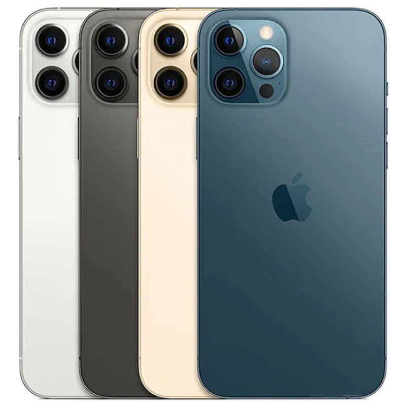 Teléfono móvil original Apple iPhone 12 Pro Max 256 GB/128 GB ROM con Face ID