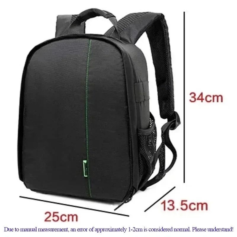 Mochila para cámara de exterior, bolso de hombro para cámara digital de vídeo, impermeable, para fotos