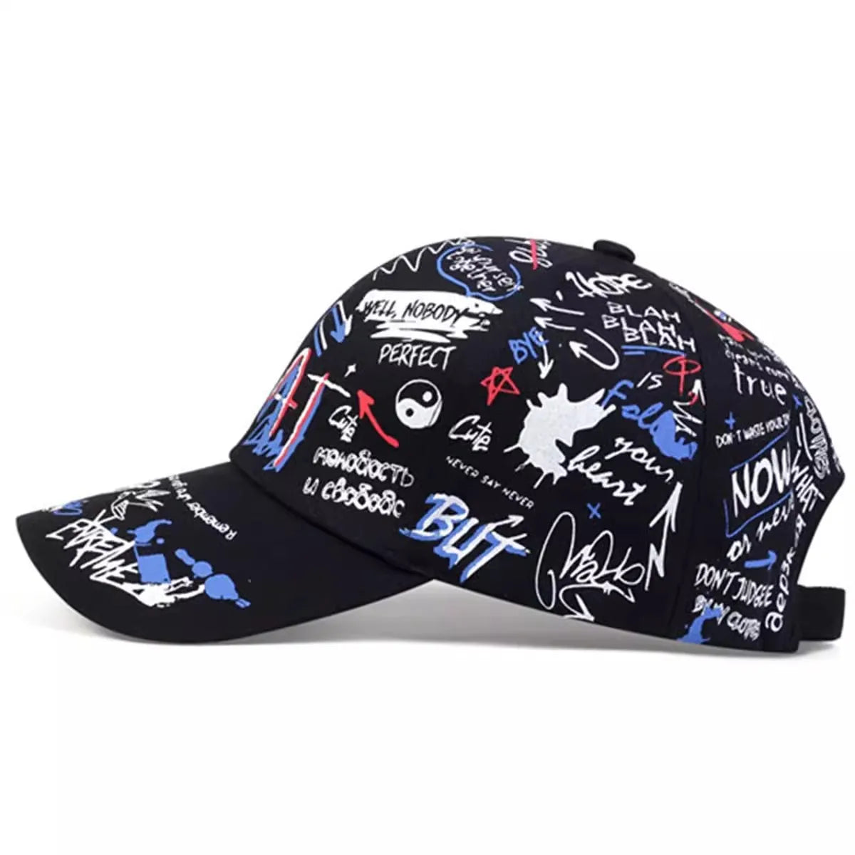 gorras de béisbol de tendencia de personalidad para hombres y mujeres