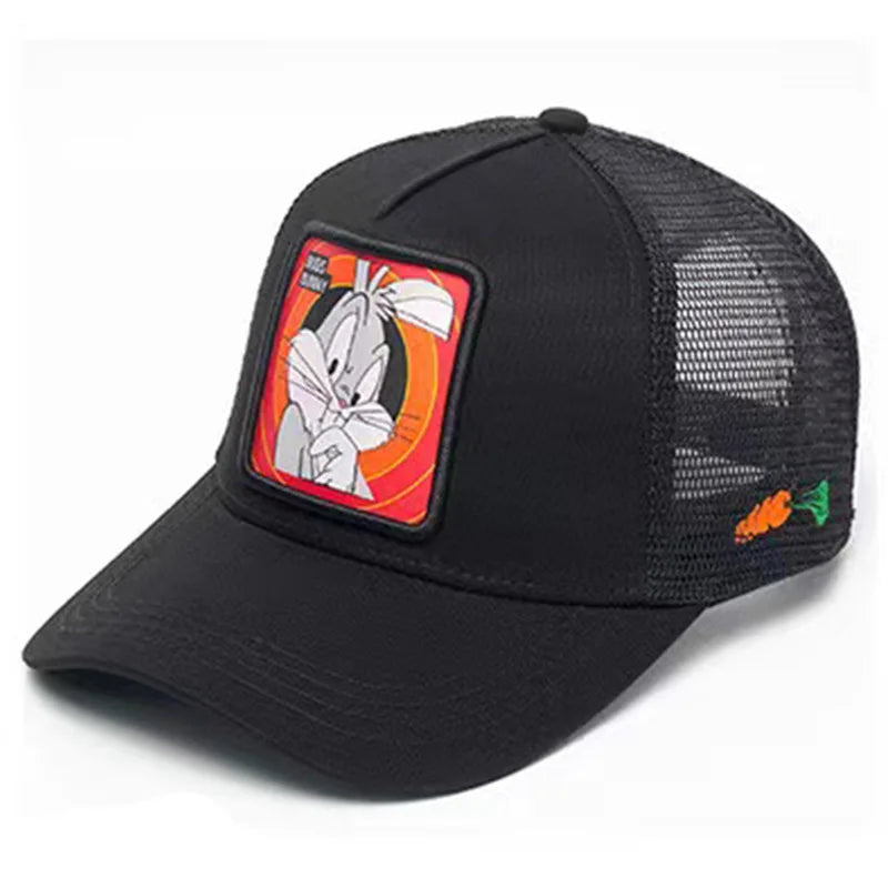 Gorra de béisbol de dibujos animados de moda