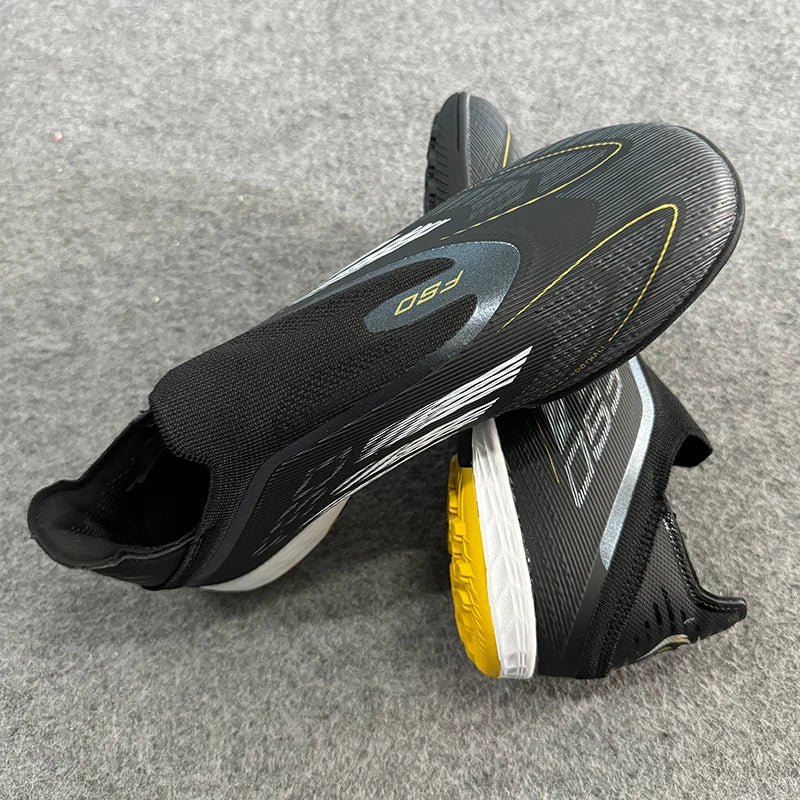Botas de fútbol para hombre y mujer, originales, con tacos, para entrenamiento en interiores, antideslizantes, ultraligeras, FG/TF