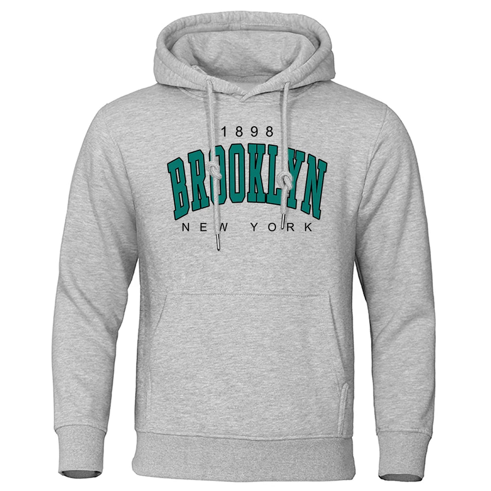 Sudadera con capucha estampada para hombre, ropa creativa con cuello redondo, sudadera de gran tamaño a la moda, Sudadera con capucha de cuello redondo a la moda para hombre
