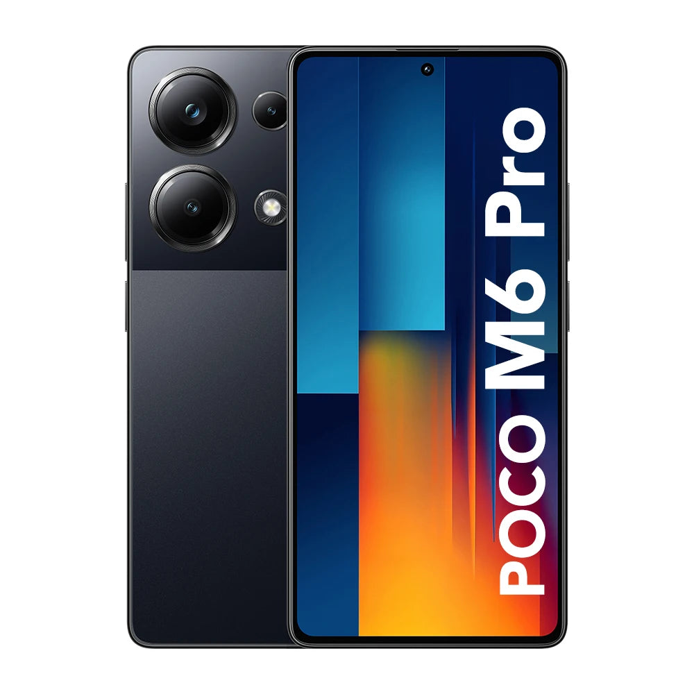 Teléfono móvil Xiaomi POCO M6 Pro 4G con 8 GB/256 GB, 12 GB/512 GB, NFC, cargador UE, versión global