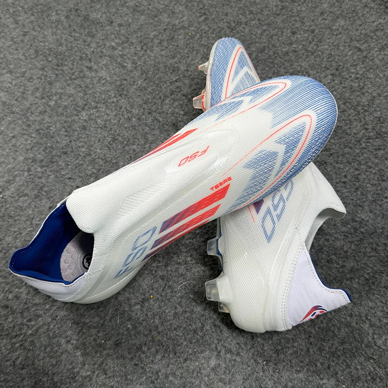 Botas de fútbol para hombre y mujer, originales, con tacos, para entrenamiento en interiores, antideslizantes, ultraligeras, FG/TF