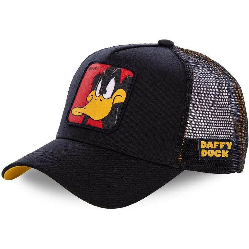 Gorra de béisbol de dibujos animados de moda