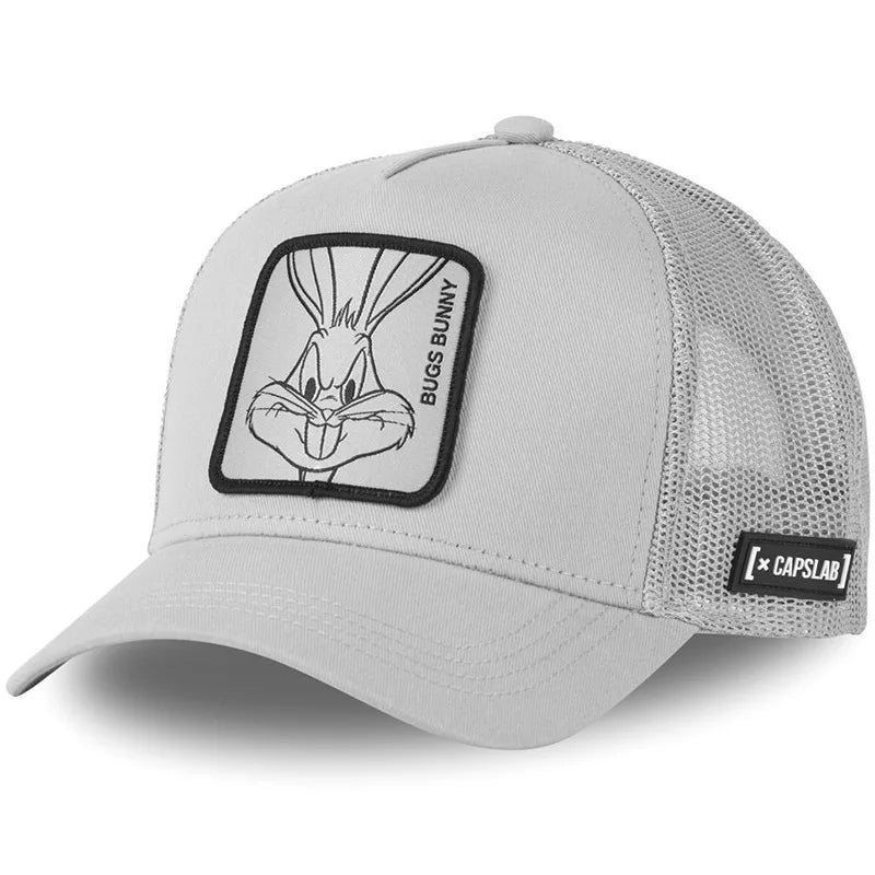 Gorra de béisbol de dibujos animados de moda