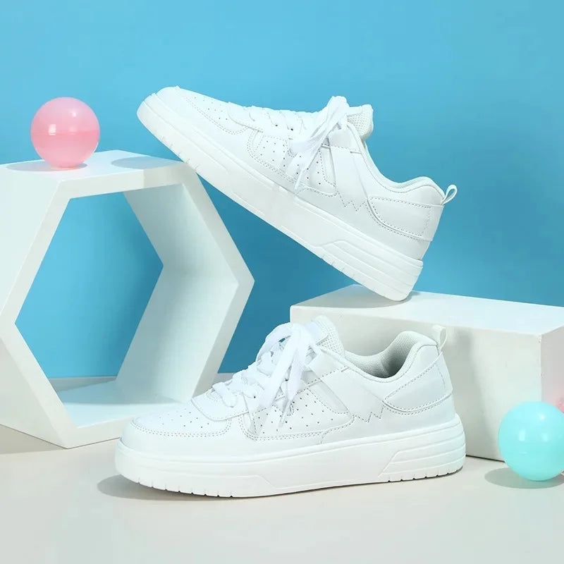 35,36,37 Zapatillas estilo mujer cómodas para exteriores, informales, con suela gruesa y suave, estilo moderno, transpirables, versión mejorada.