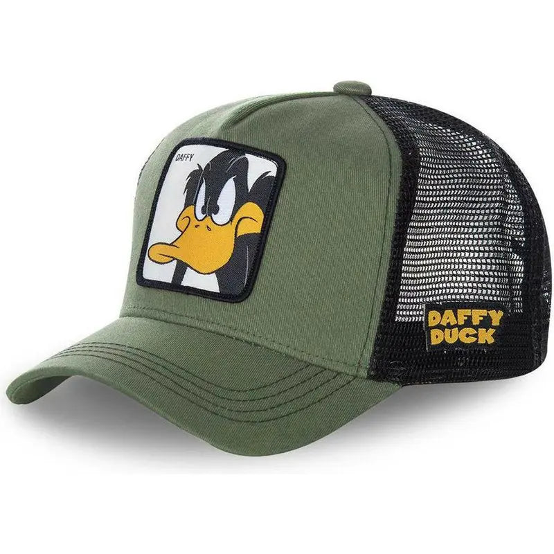 Gorra de béisbol de dibujos animados de moda