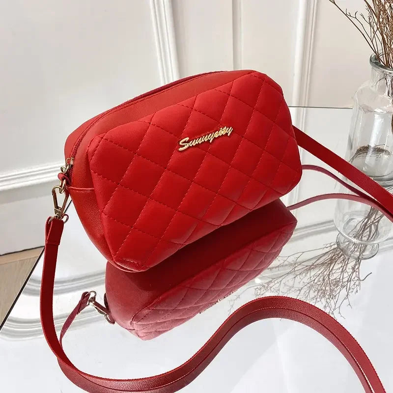 Bolso pequeño con borlas para mujer, bolso con bordado de hombro para mujer, bolso cruzado con cadena a la moda para mujer.