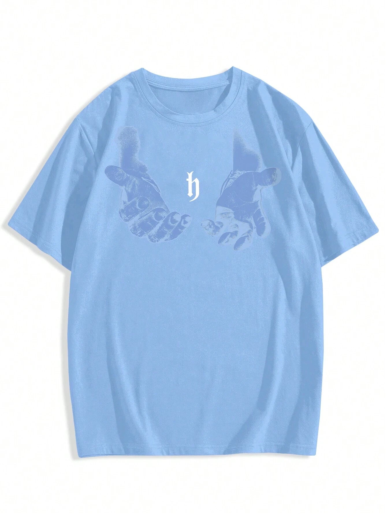 Camiseta de manga corta informal con estampado para hombre, para uso diario, primavera y verano