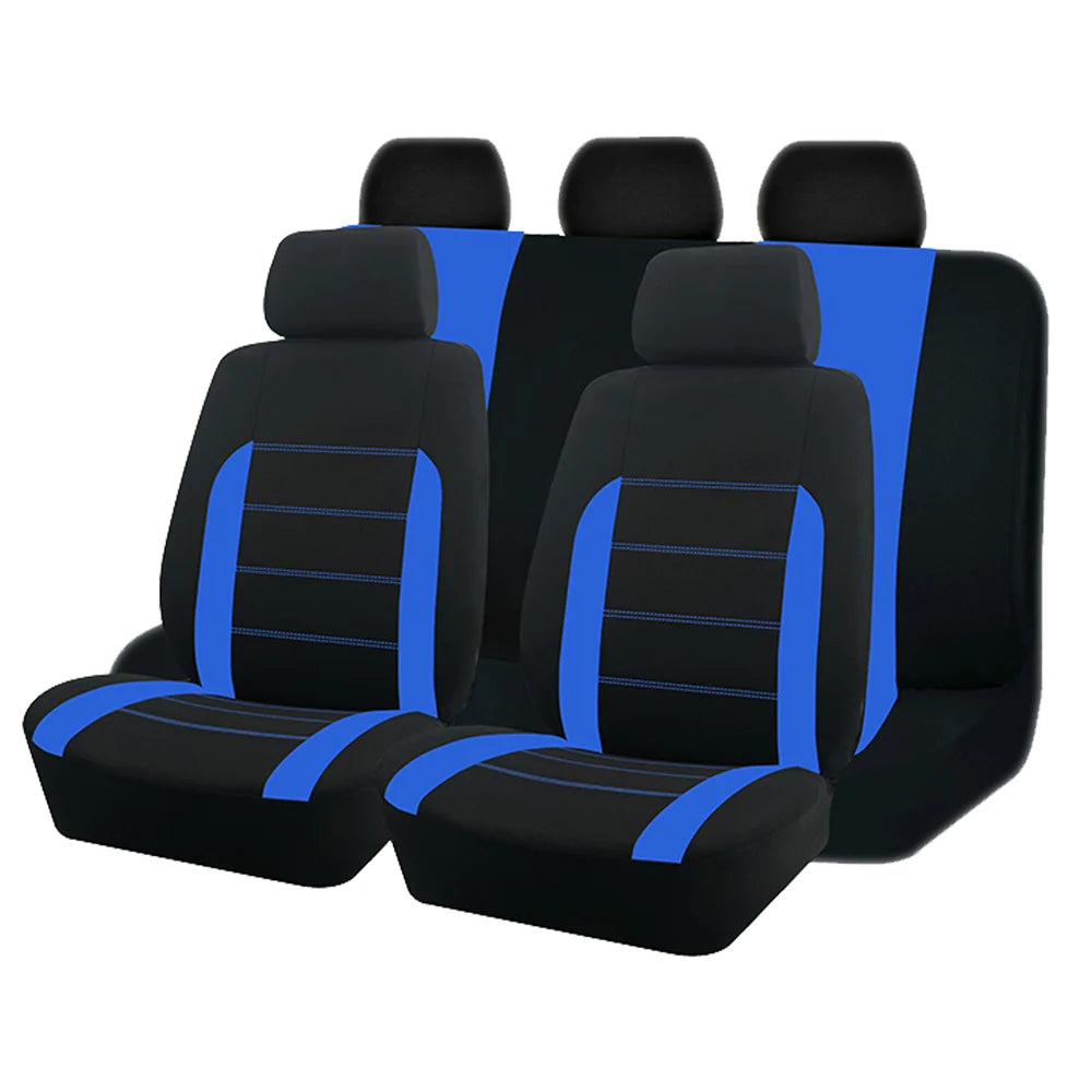 Fundas de asiento de coche , tamaño universal, aptas para la mayoría de coches, SUV, camiones, furgonetas, accesorios para coche, fundas de asiento interior para coche, juego completo
