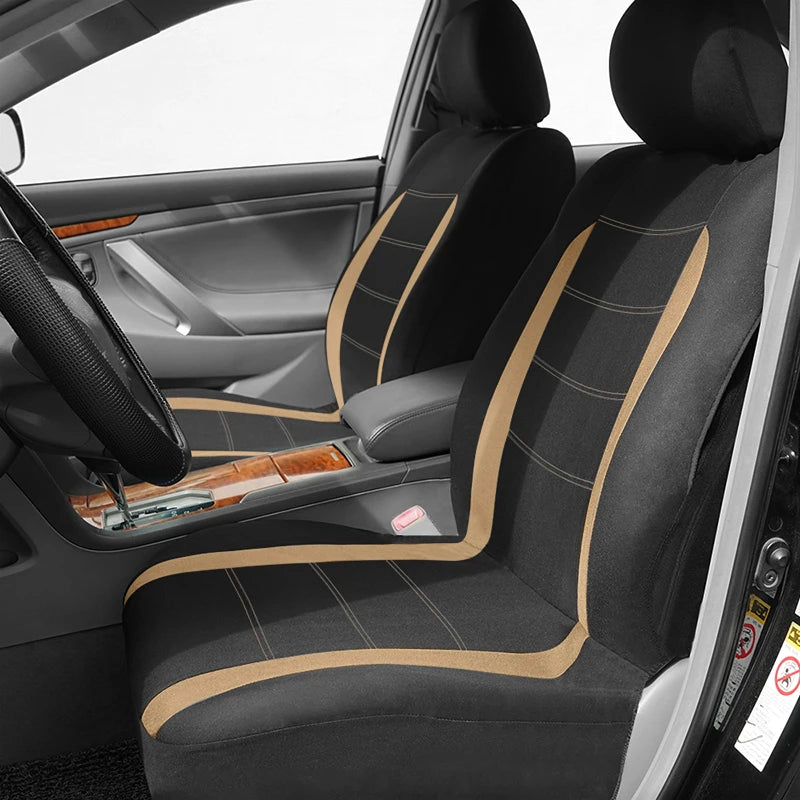 Fundas de asiento de coche , tamaño universal, aptas para la mayoría de coches, SUV, camiones, furgonetas, accesorios para coche, fundas de asiento interior para coche, juego completo