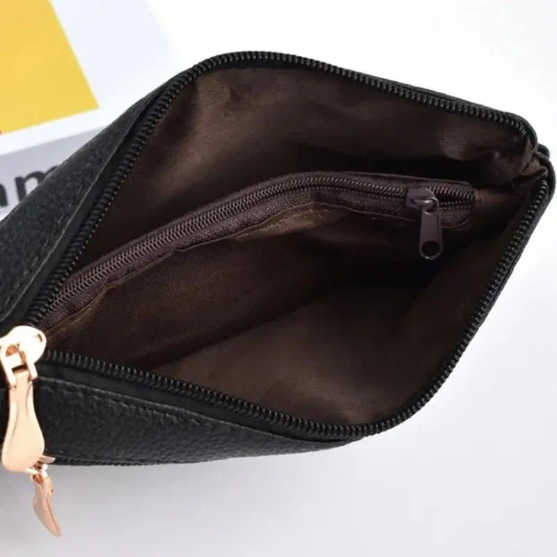 Nuevas carteras de PU para mujer, monederos de moda con cremallera larga, monedero para mujer